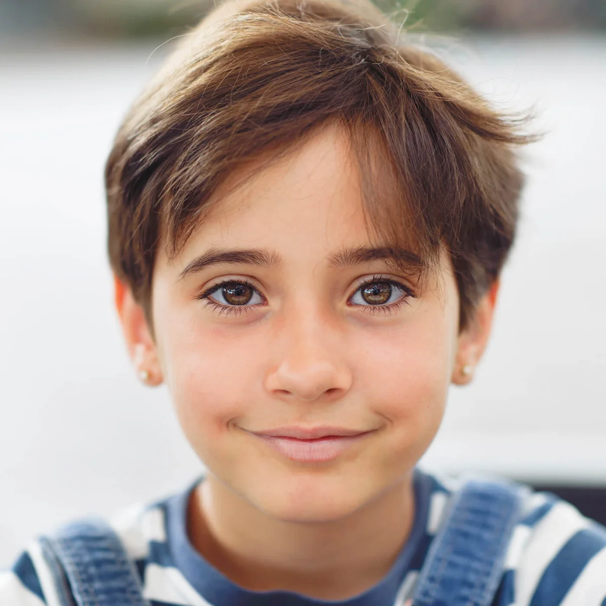 Portrait of smiling little girl