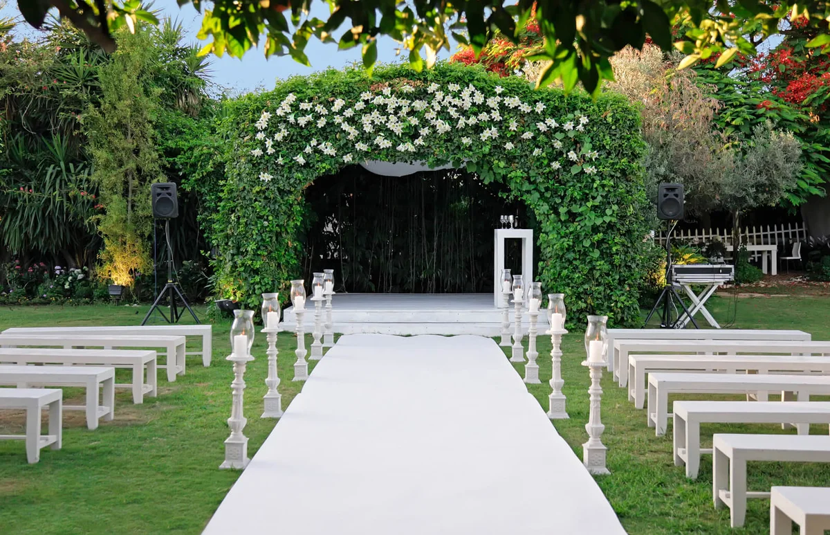 Wedding canopy outdoor