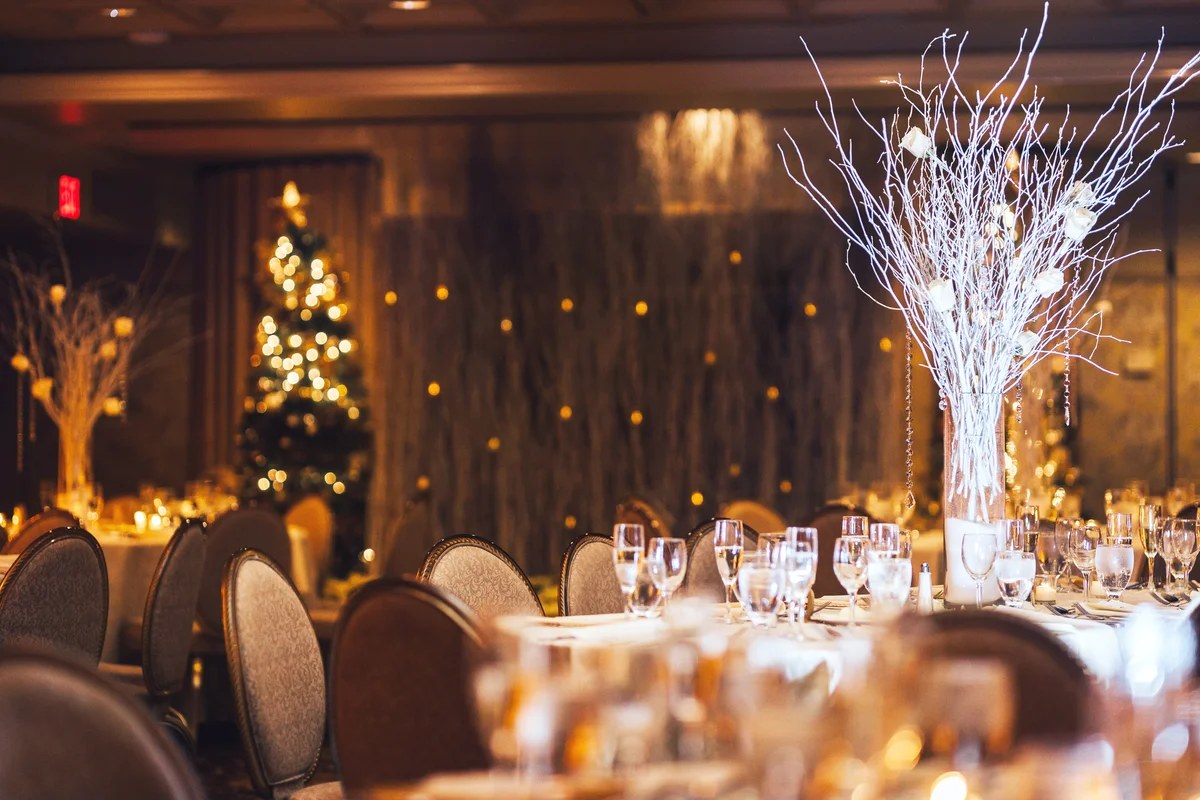 White branches centerpiece