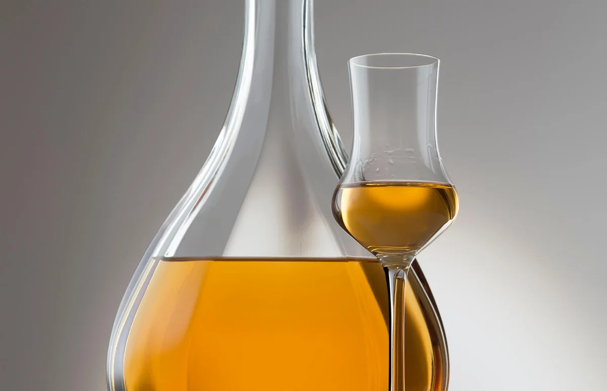 brandy with decanter
