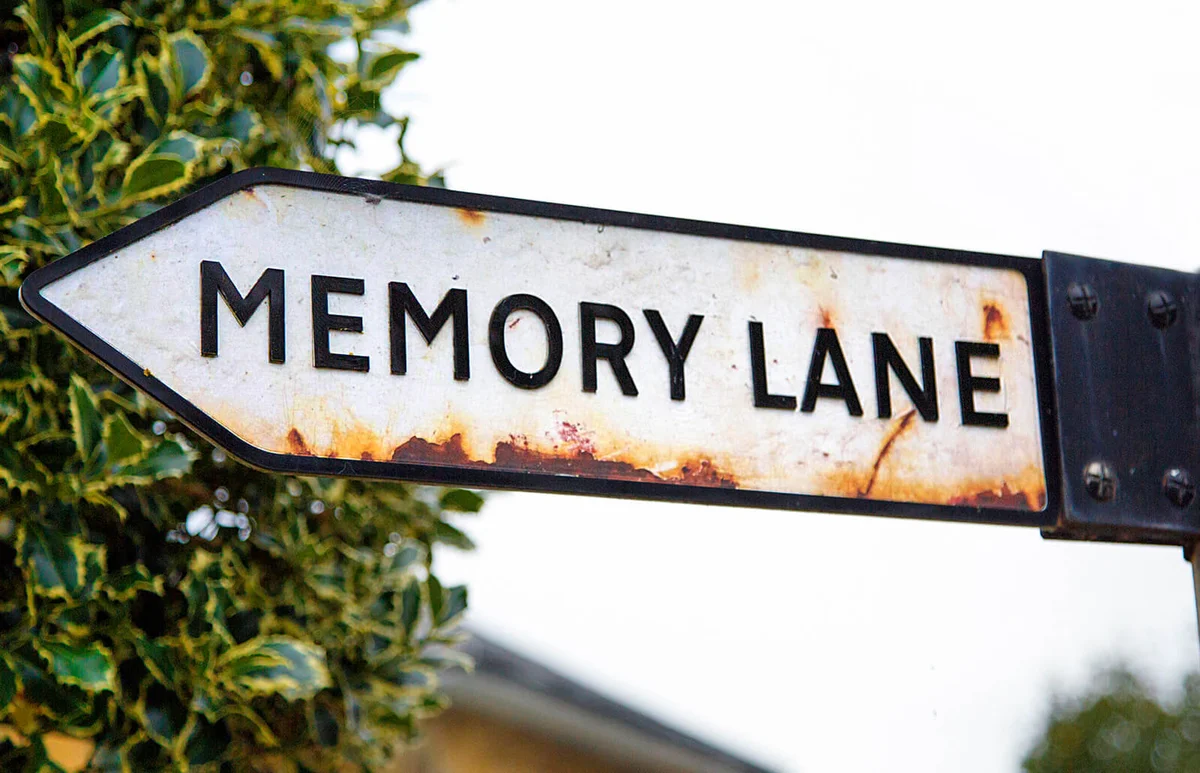 Sign post to Memory Lane