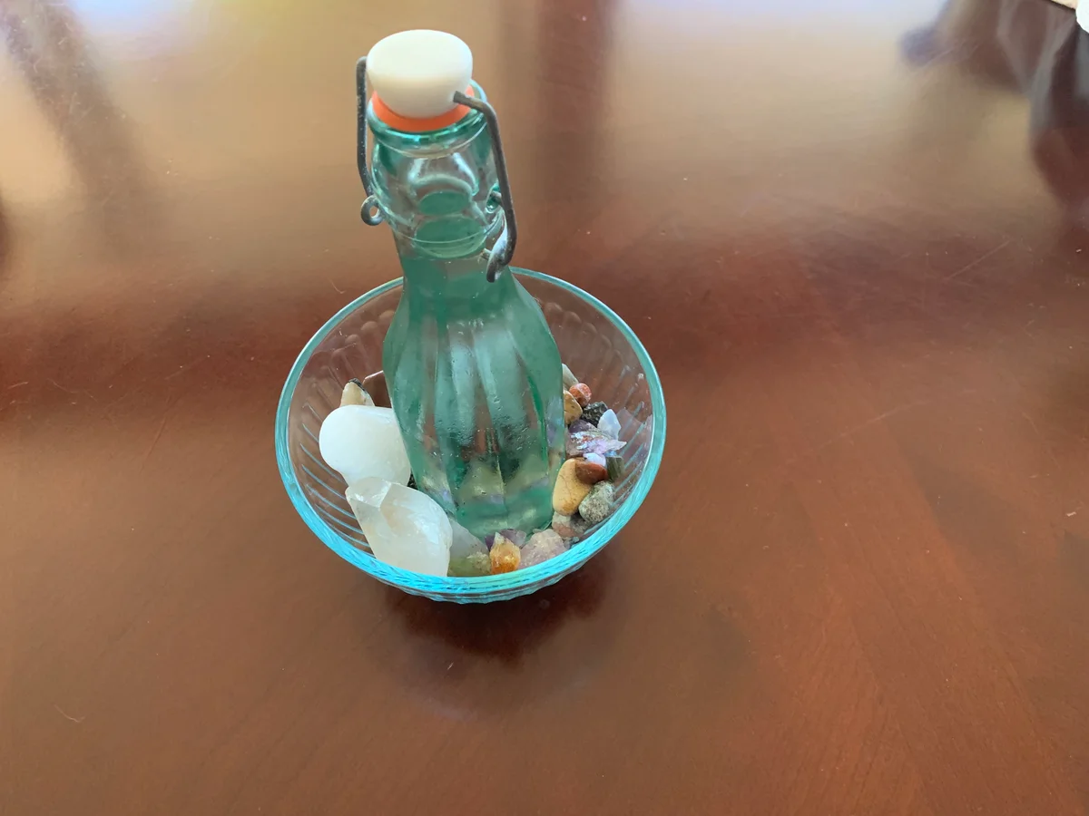 Making gem water