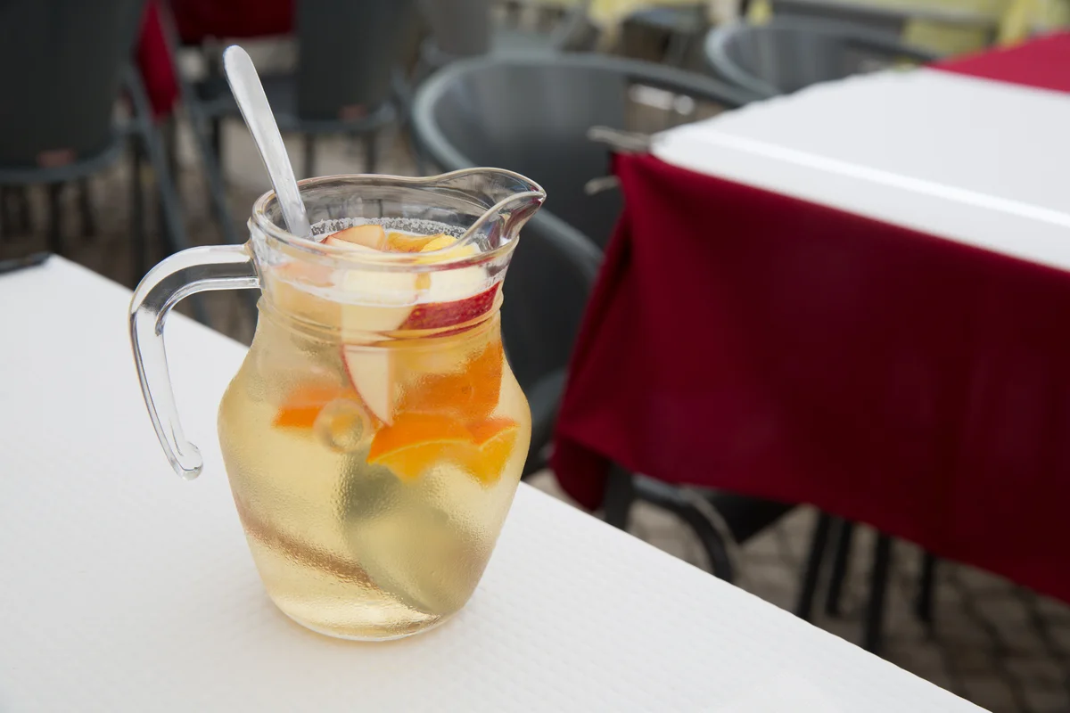 Apple citrus sangria