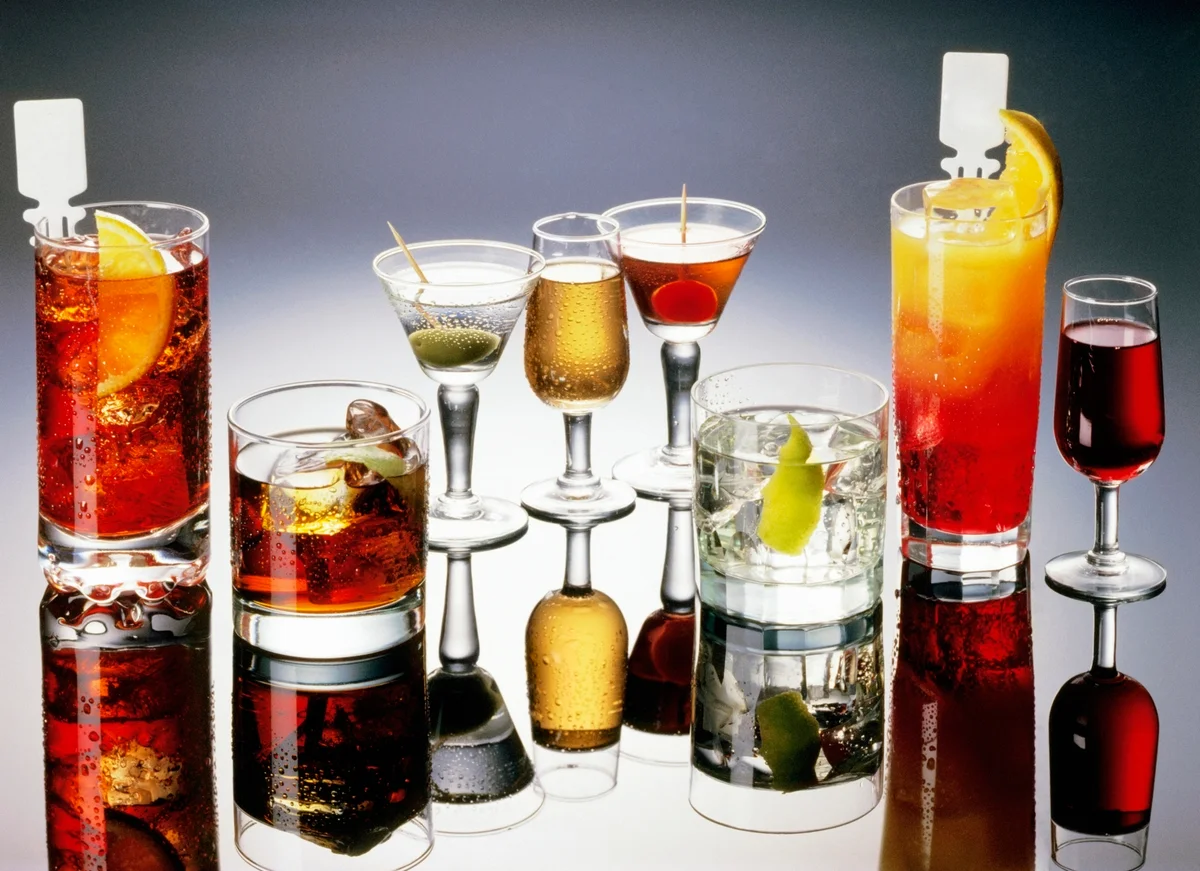 Assorted cocktails