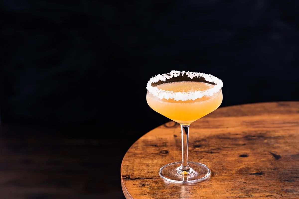 Classic sidecar cocktail