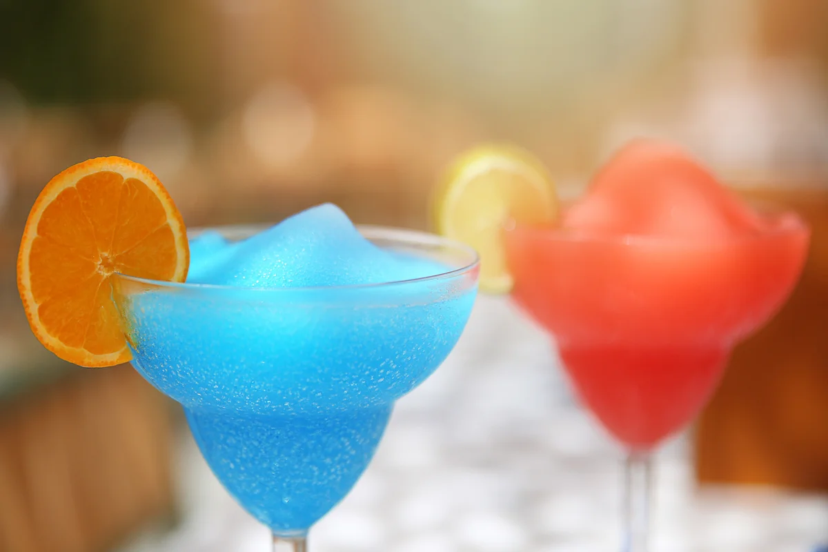Frozen blue daiquiri
