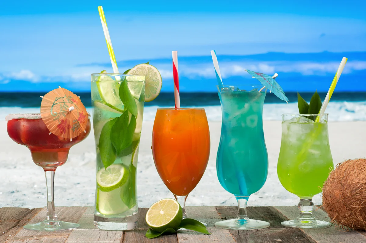 Tropical cocktails