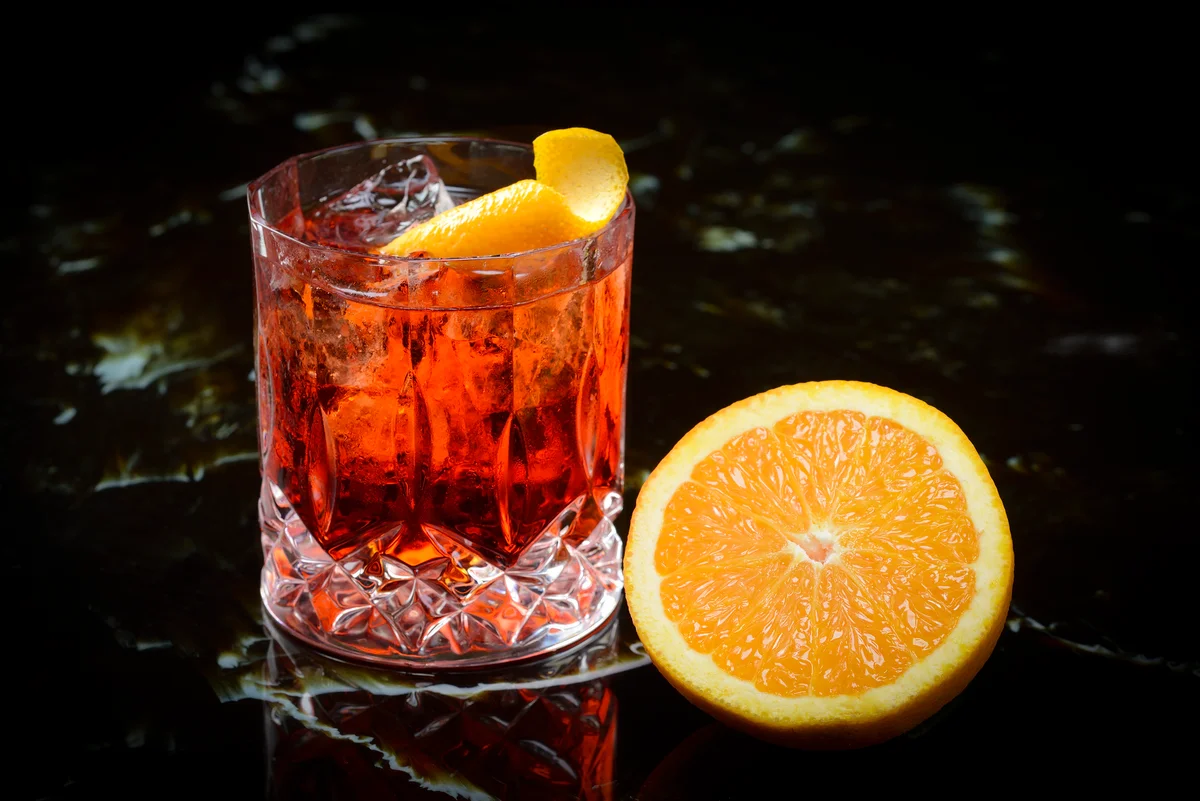 Negroni cocktail