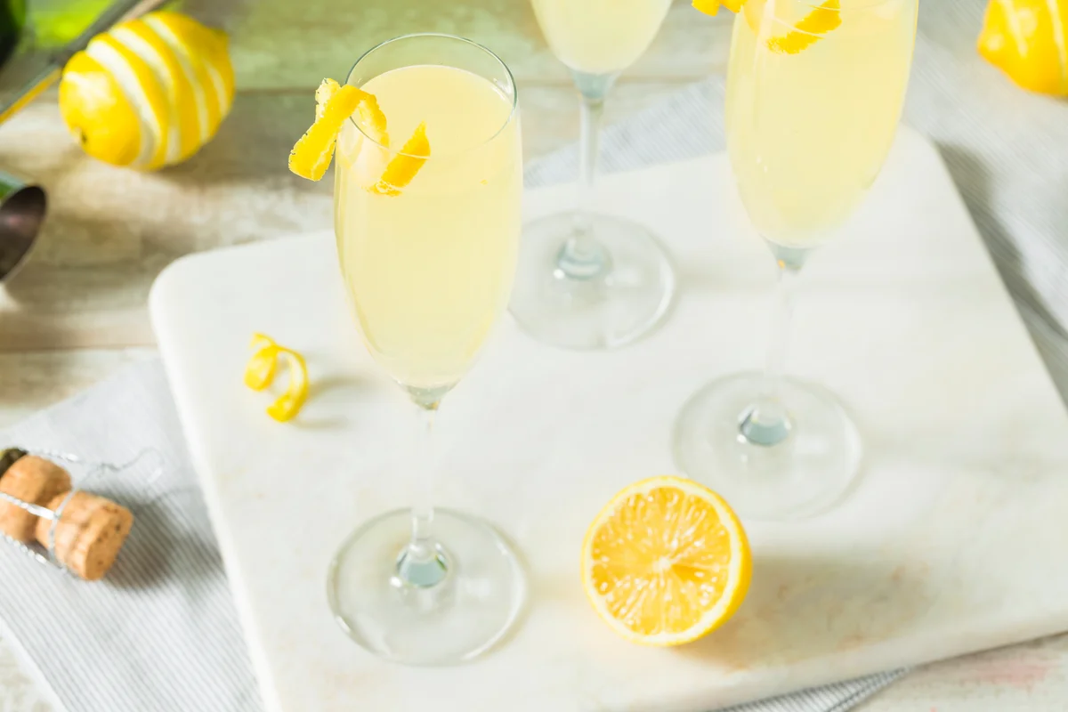 French 75 cocktail