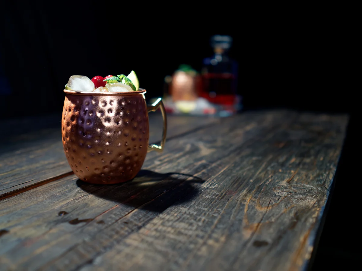 Cranberry mule