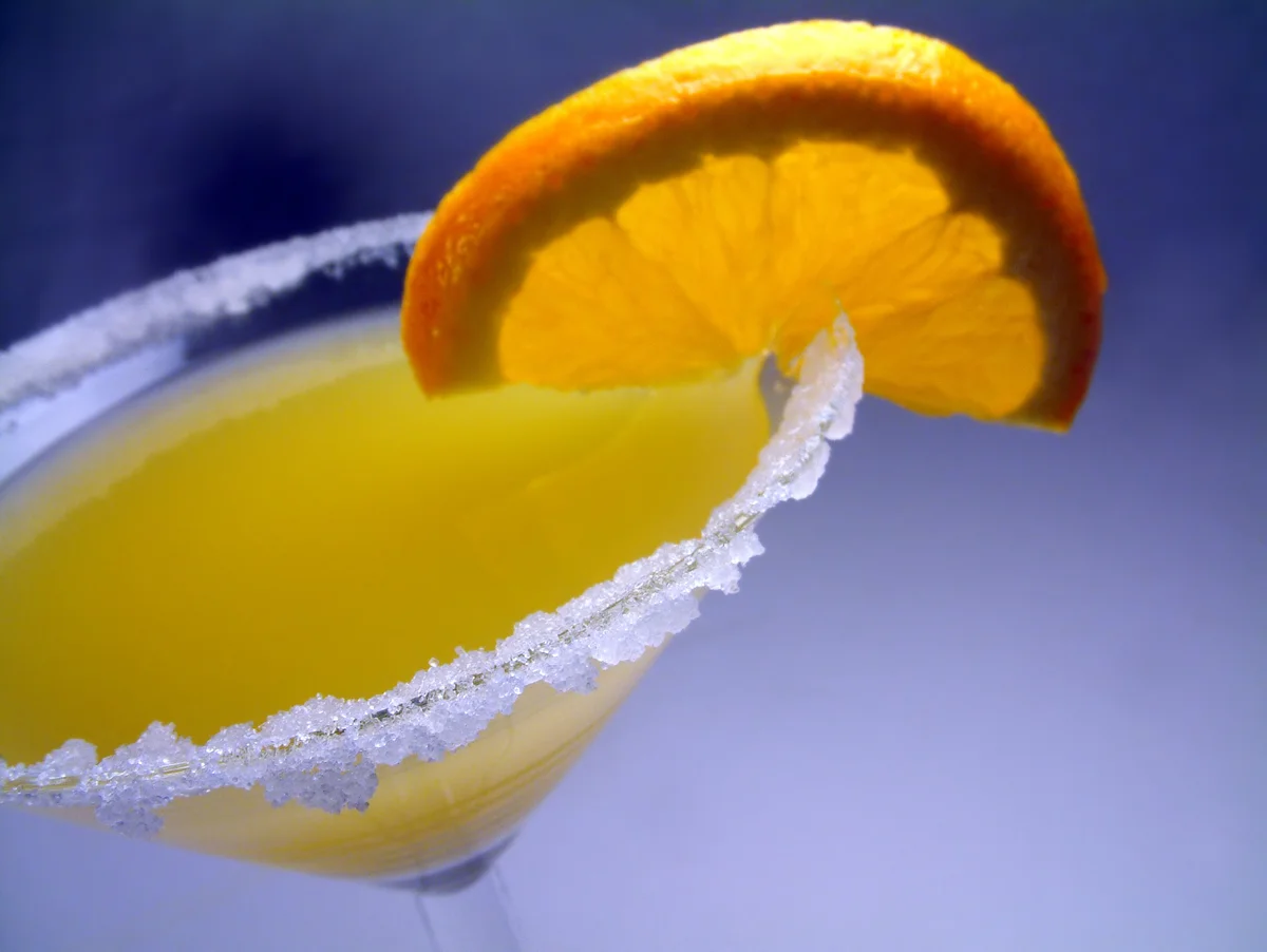 Orange martini