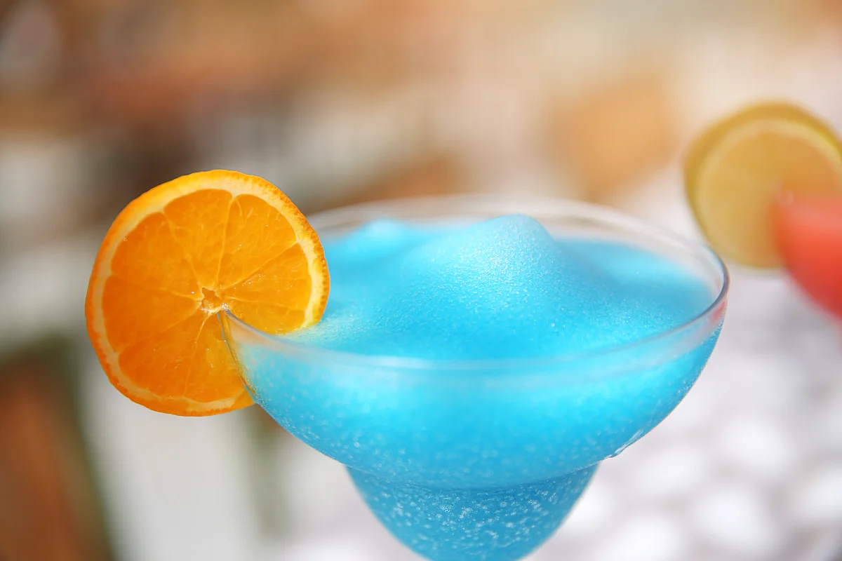 Ocean blue daiquiri