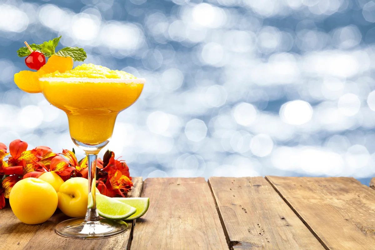 Honey apricot daiquiri