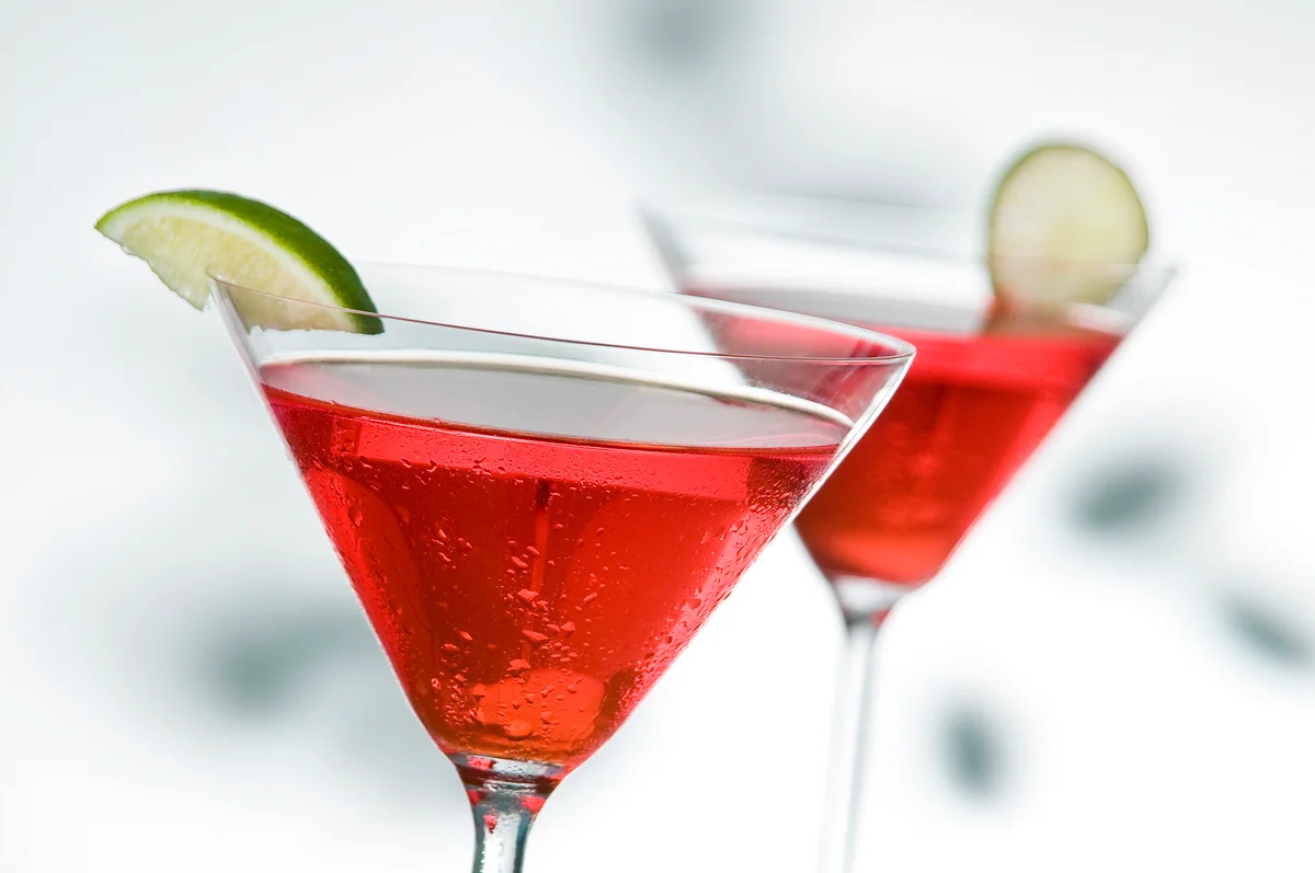 Apple martini with Three Olives vodka