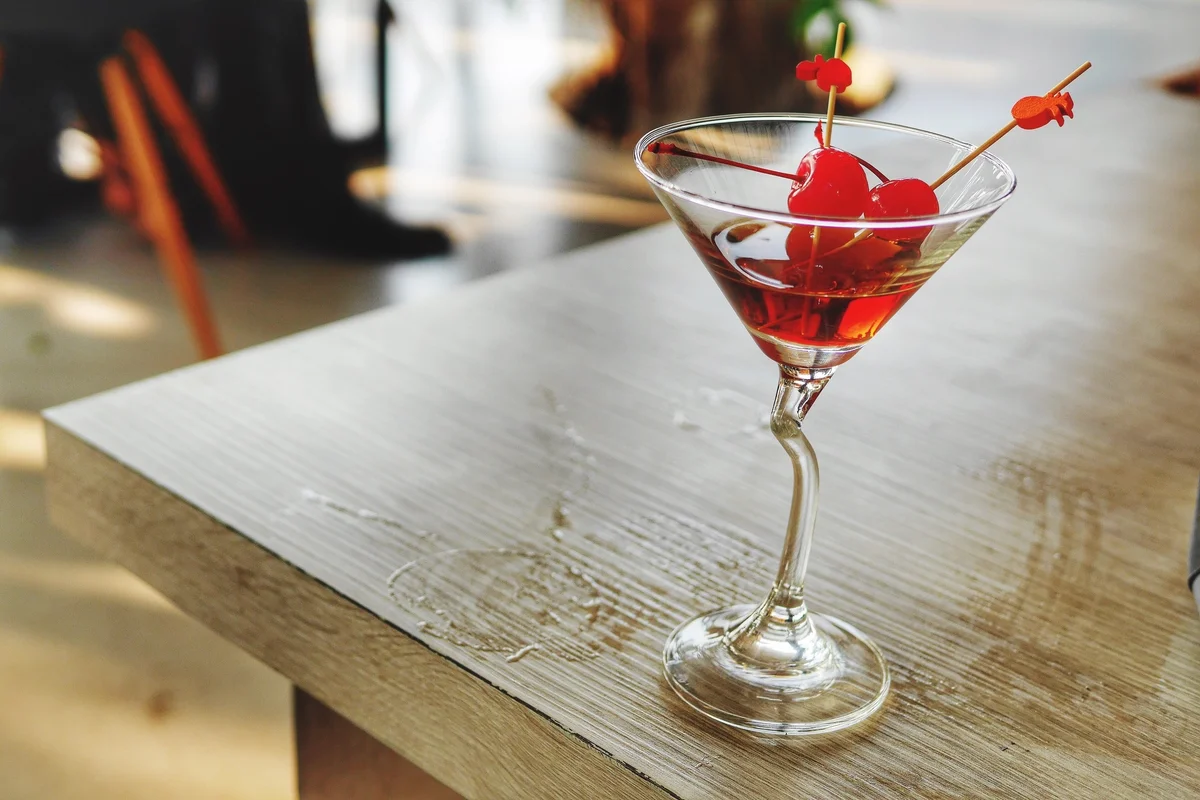 cherry Jolly Rancher martini