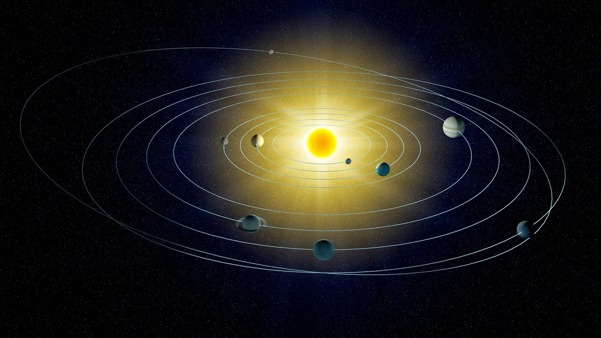 Solar system, artwork