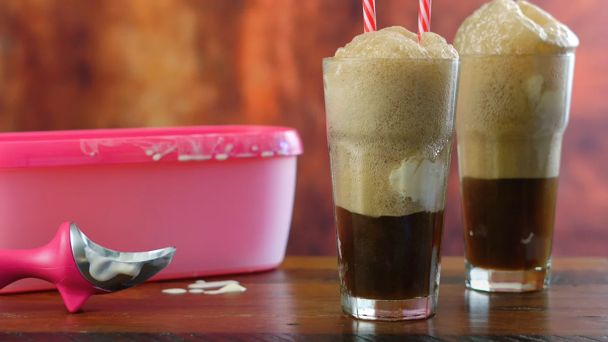 Kahlua and coke float