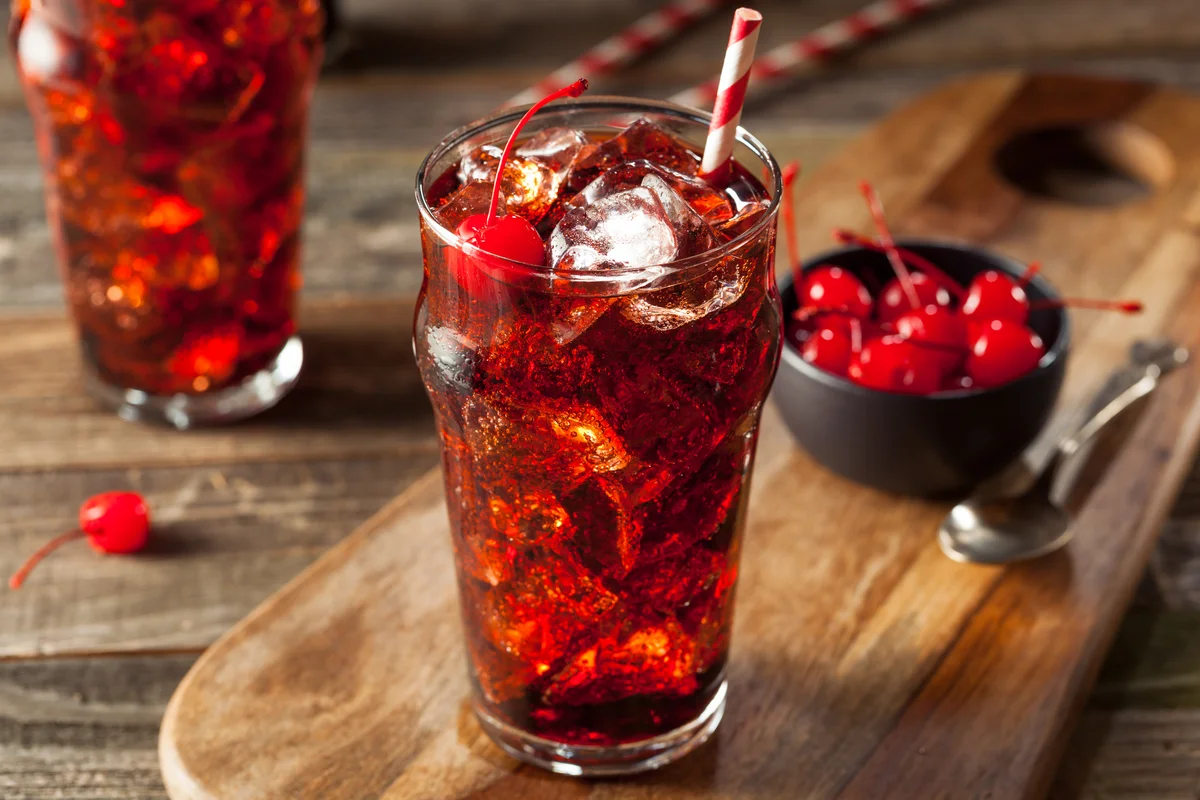 Cherry coffee cola
