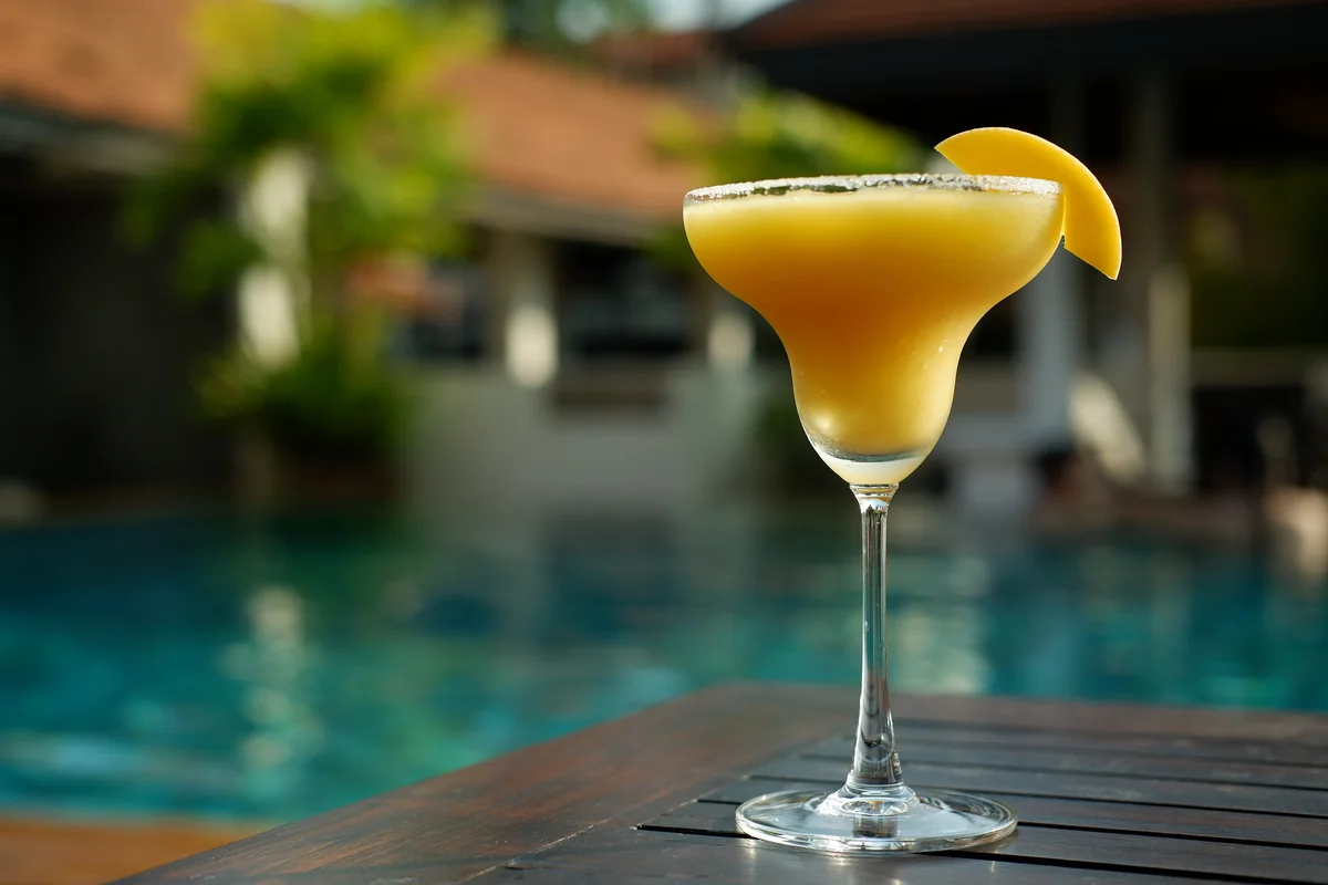 Lychee-mango daiquiri