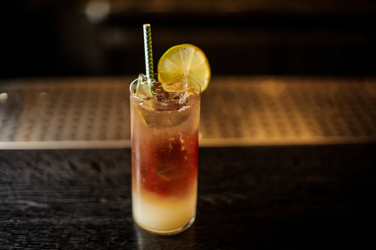 Lychee storm cocktail