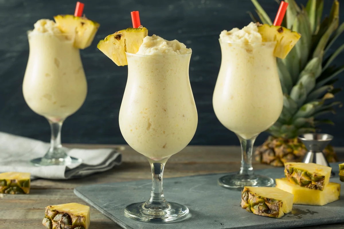 Frozen nonacoloholic pina colada