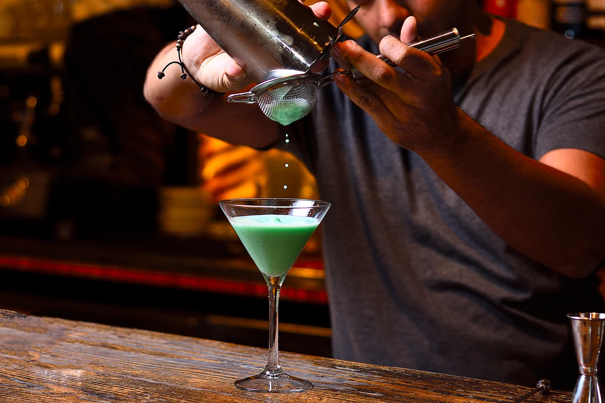 Irish eyes mocktail