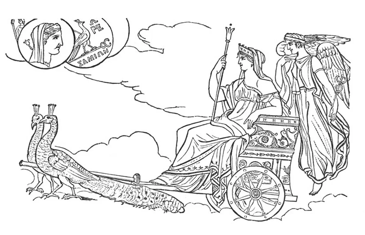Antique Roman Goddess Juno