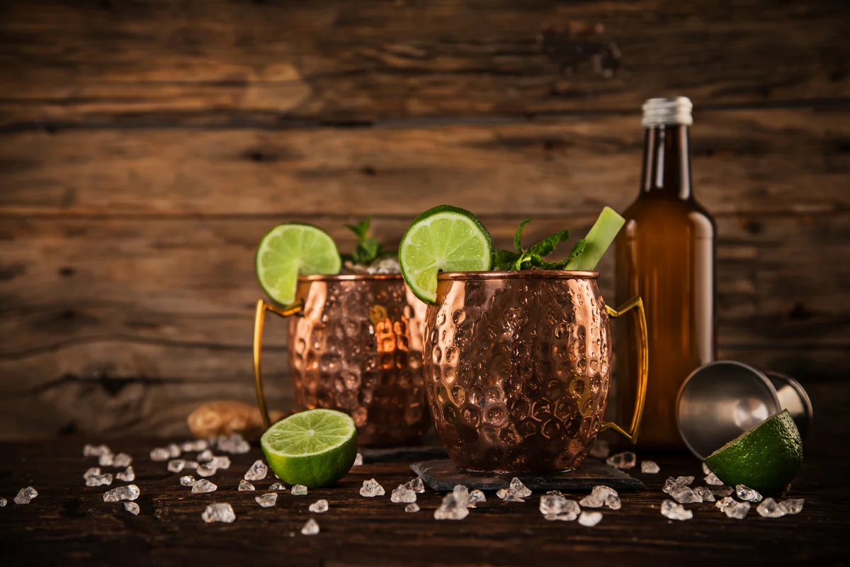Low-carb Moscow mule