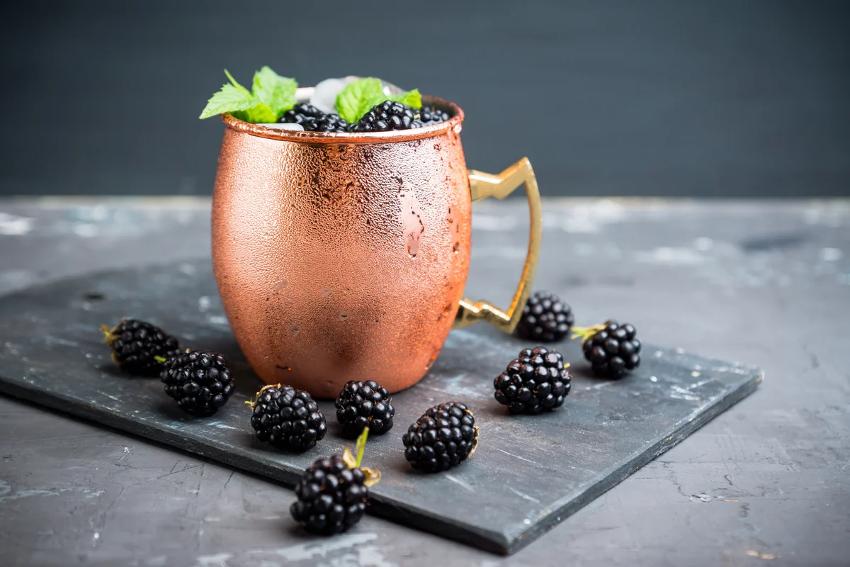Diet blackberry mule