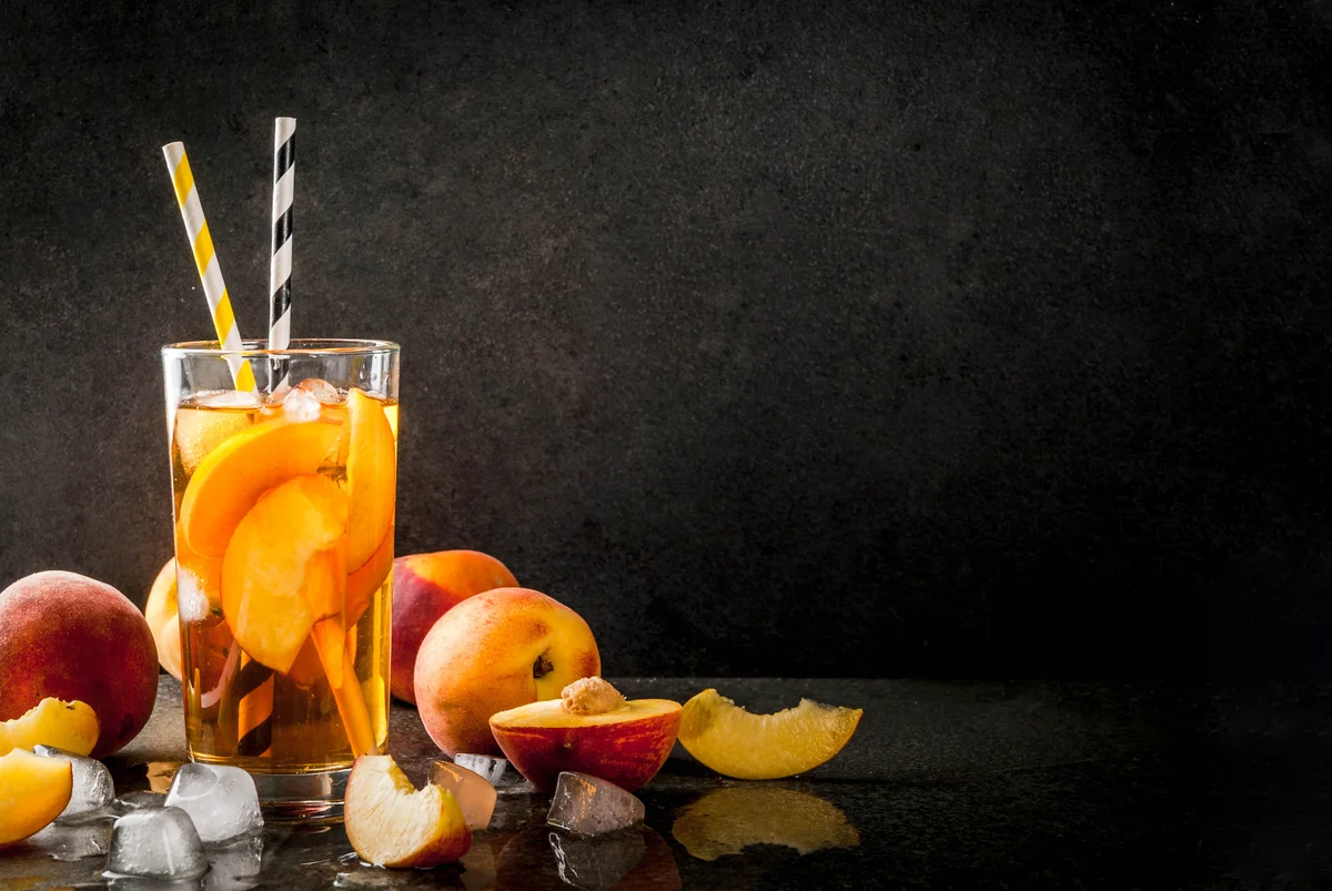 Peach Long Island iced tea