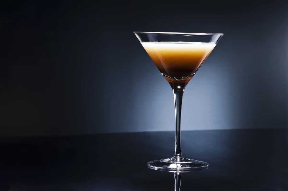 Caramel Baileys chocolate martini
