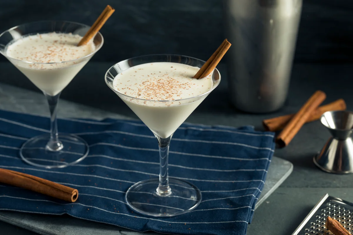 White chocolate vanilla martini