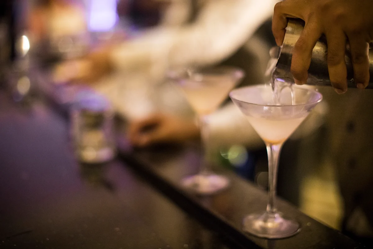 Dirty martini