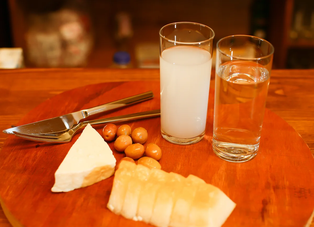 Raki apéritifs