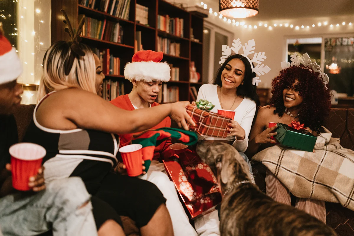 Friends Christmas Party Gift Exchange
