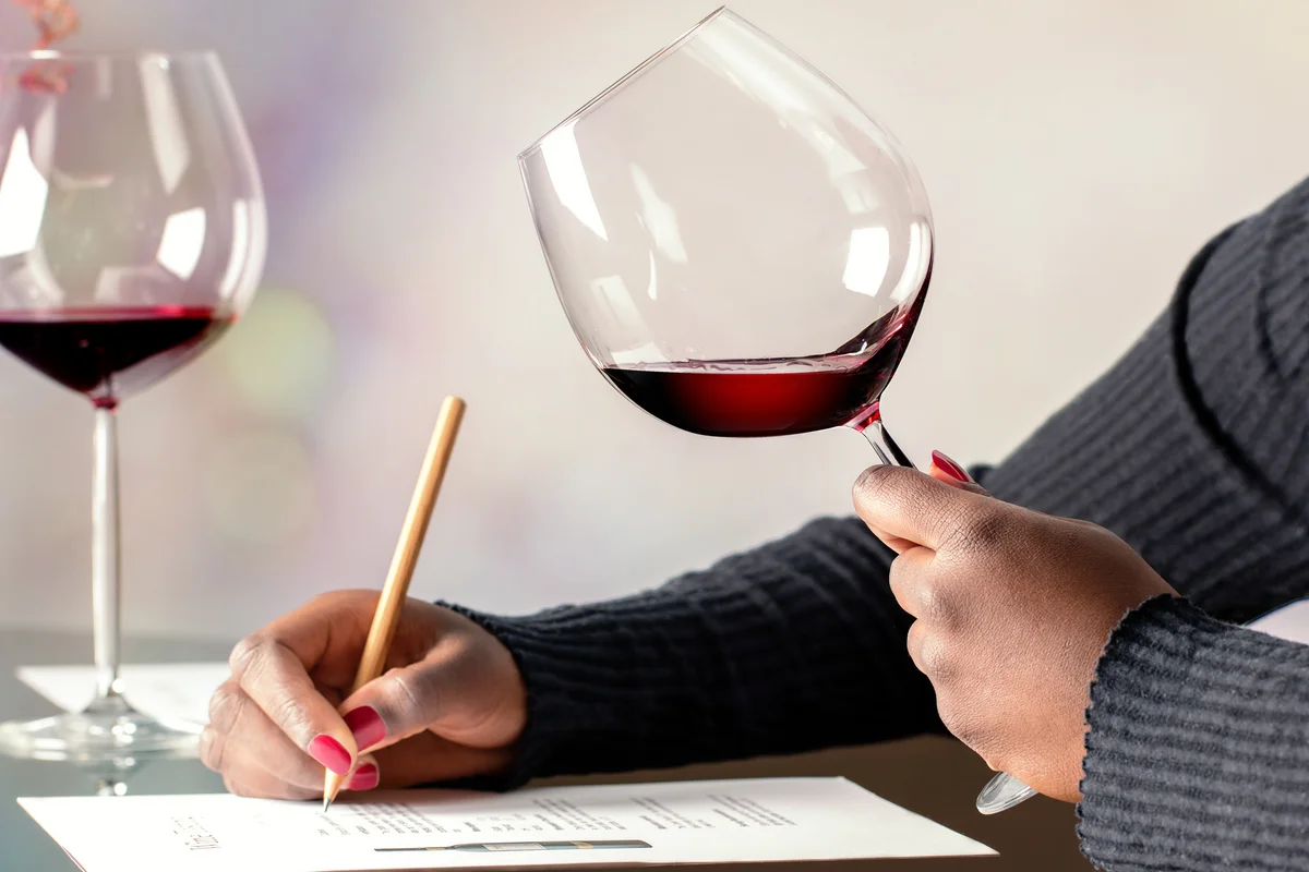 Taking the sommelier test