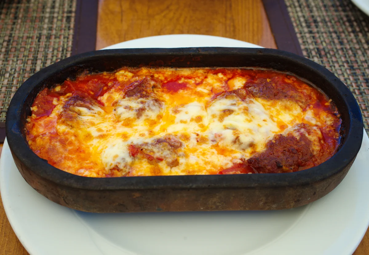 Keto turkey meatball casserole