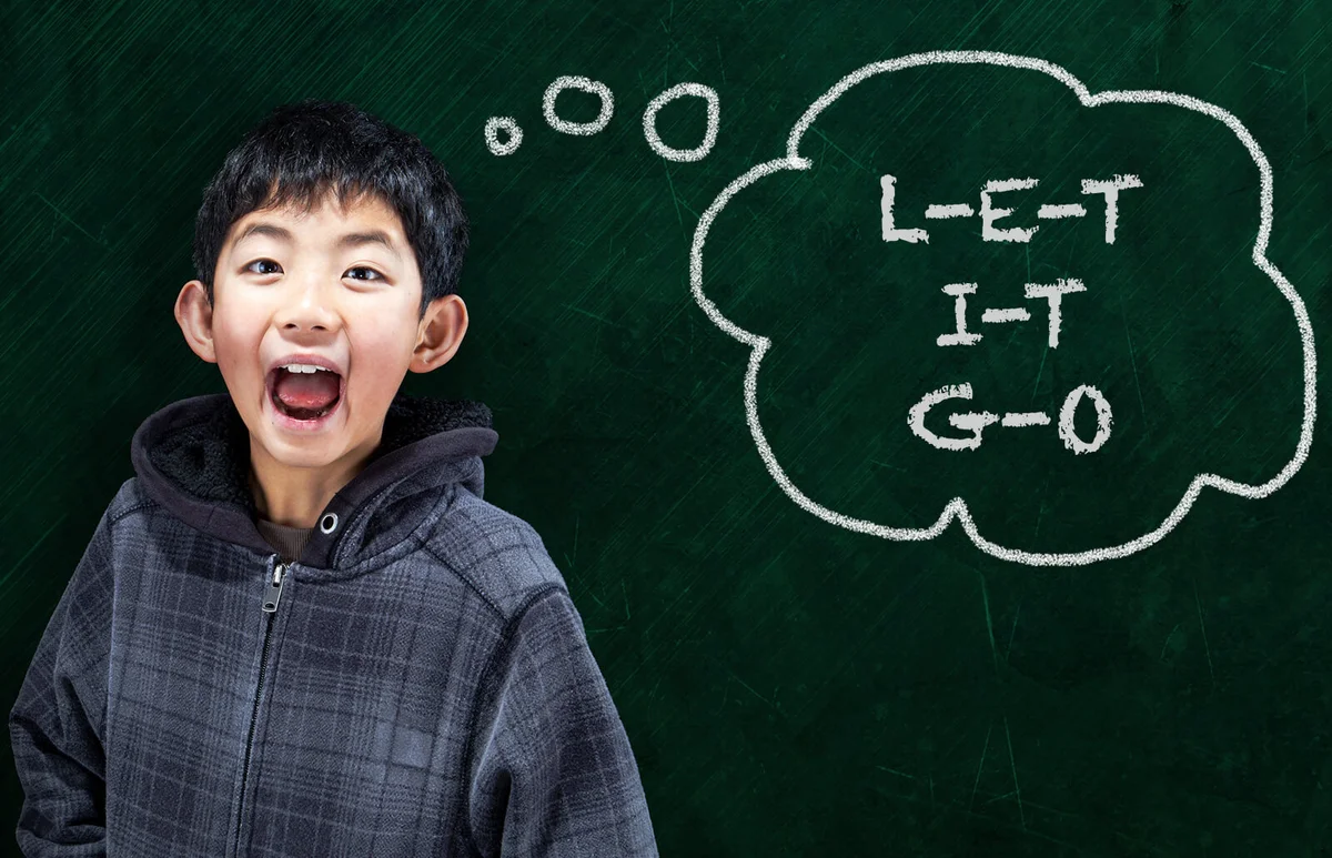 Smart Boy at School Concept