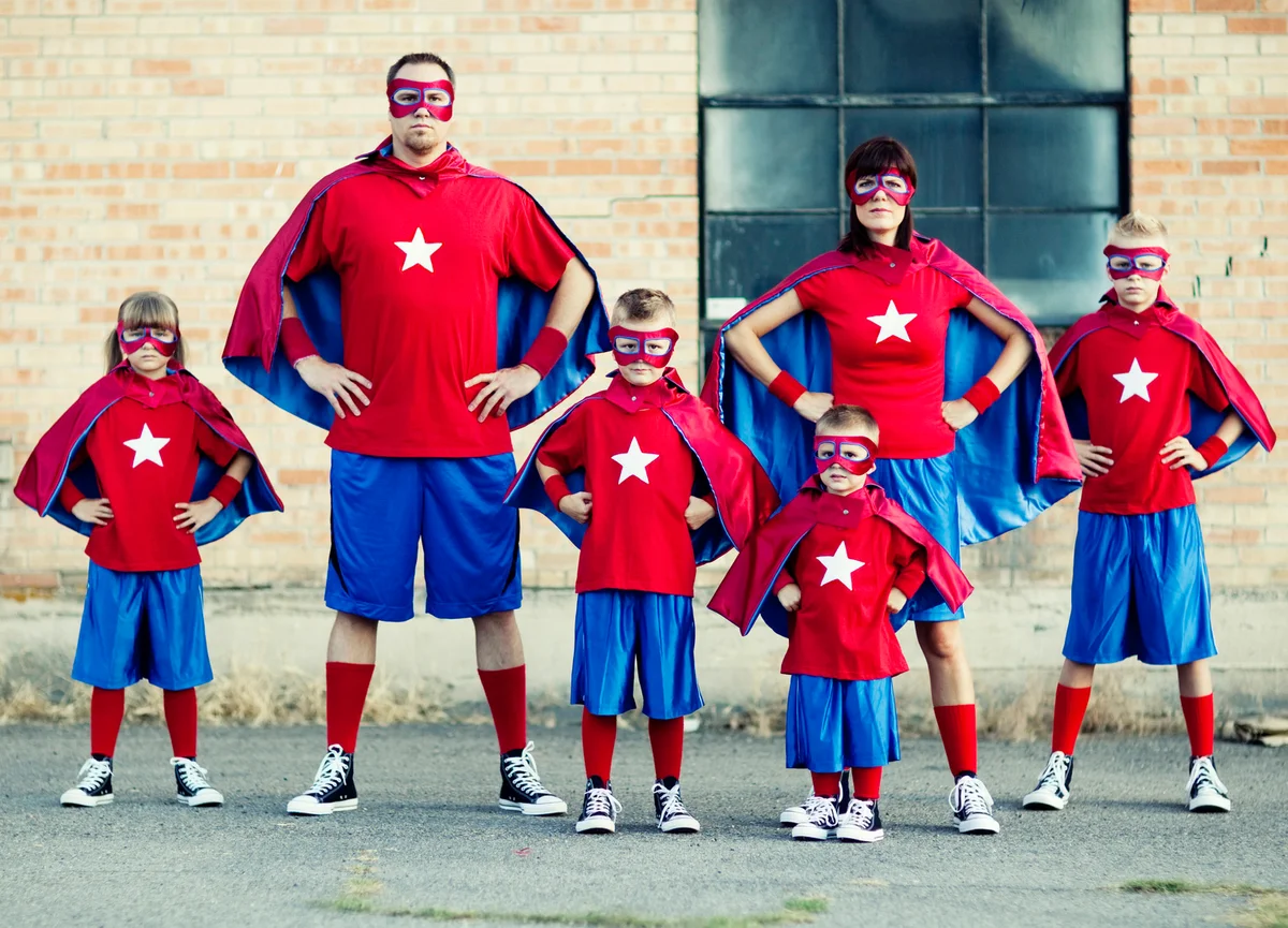 Family of Superheroe