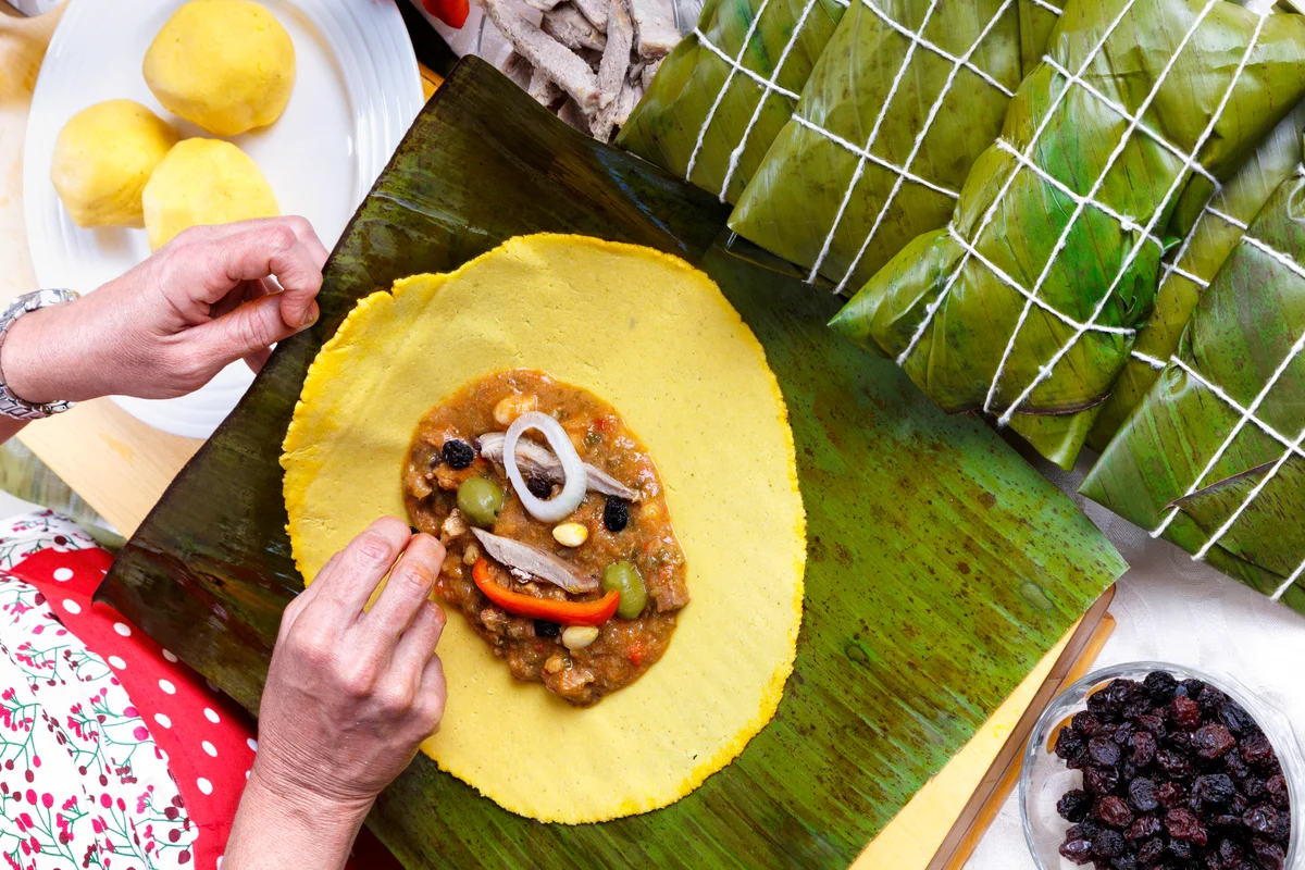 Making Venezuelan Hallacas