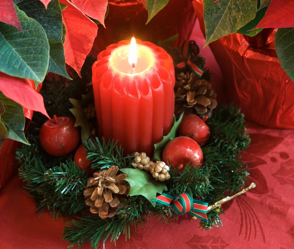 Candle Ring Christmas decor