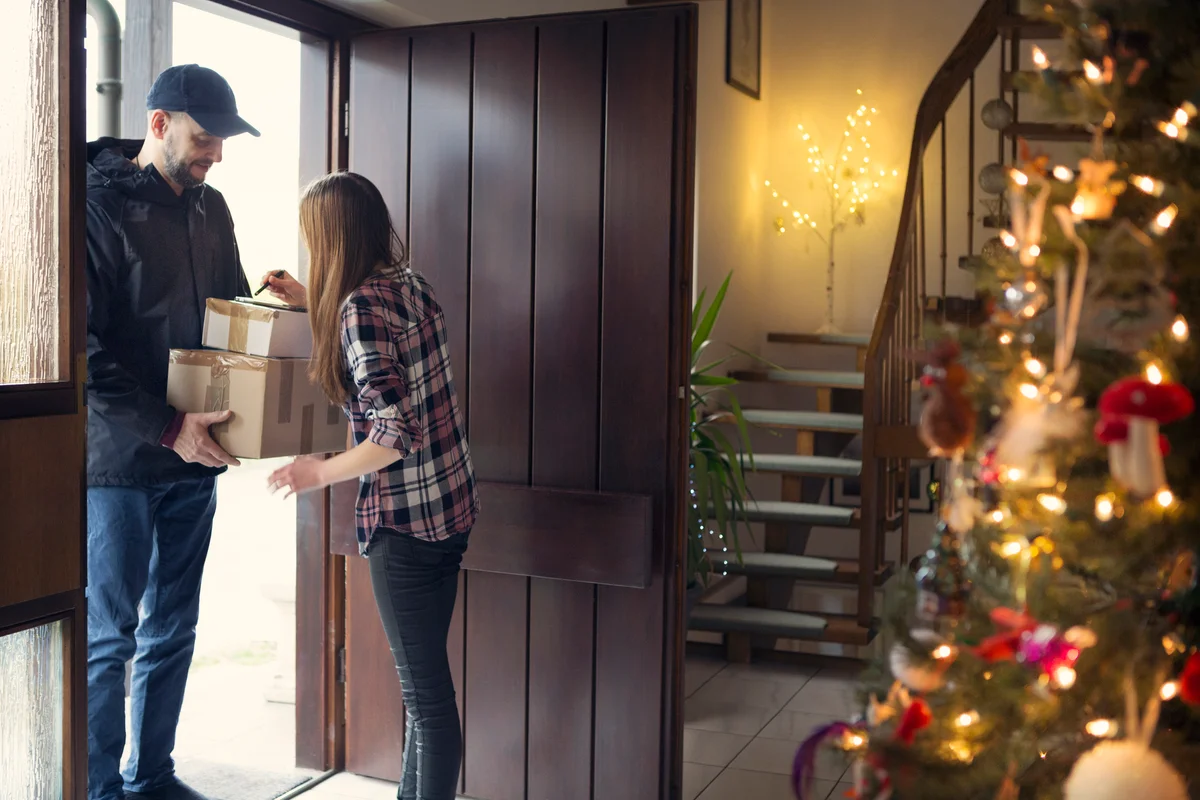 Christmas packages delivered