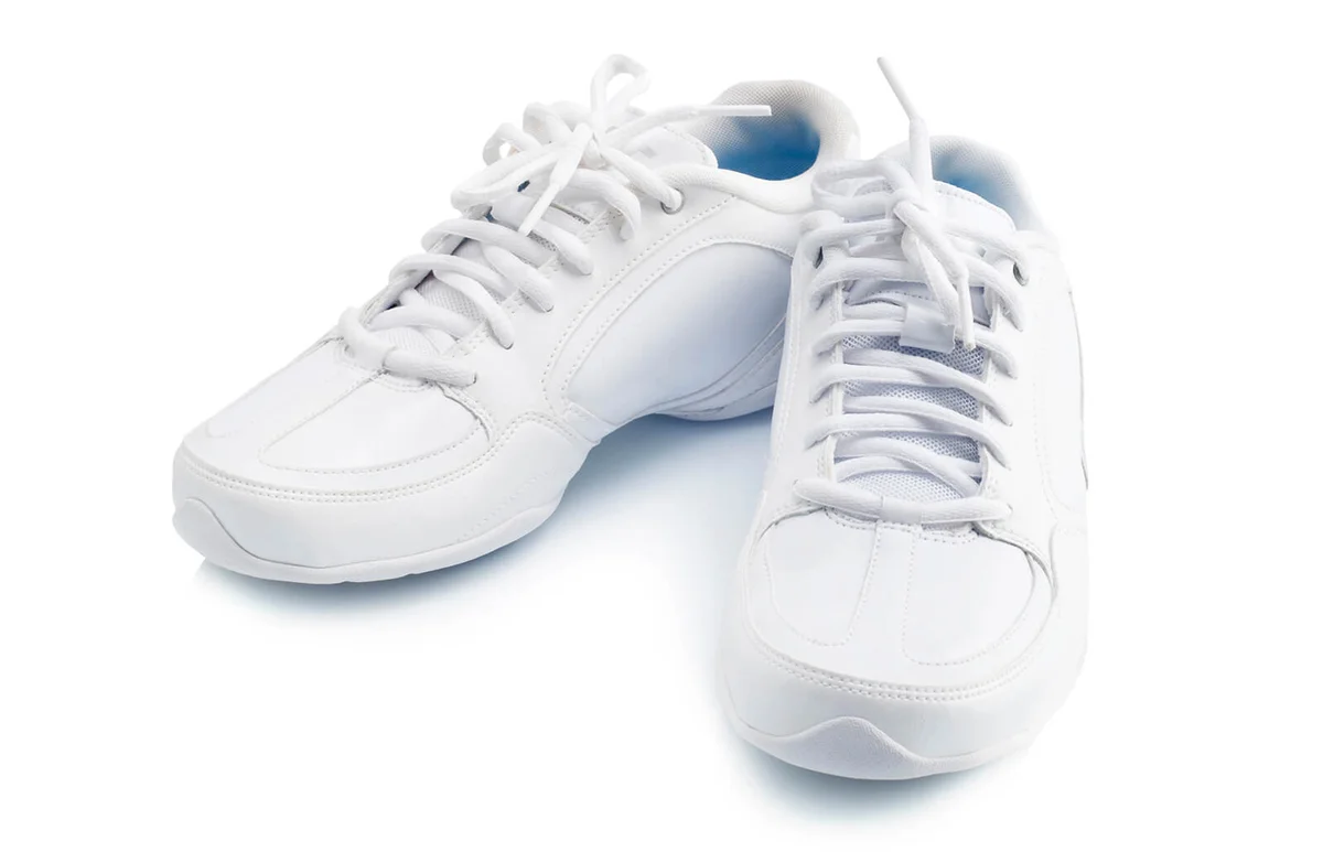 Close-Up Of White Shoes