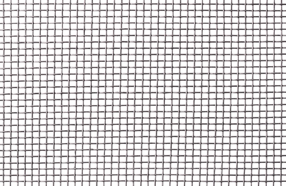Fine wire mesh fencing
