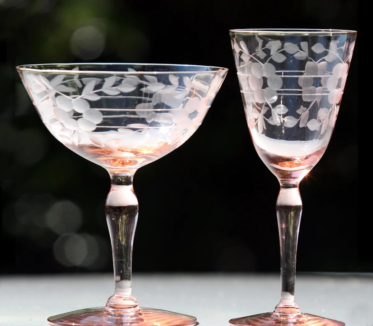 Collectable Crystal Depression Glasses