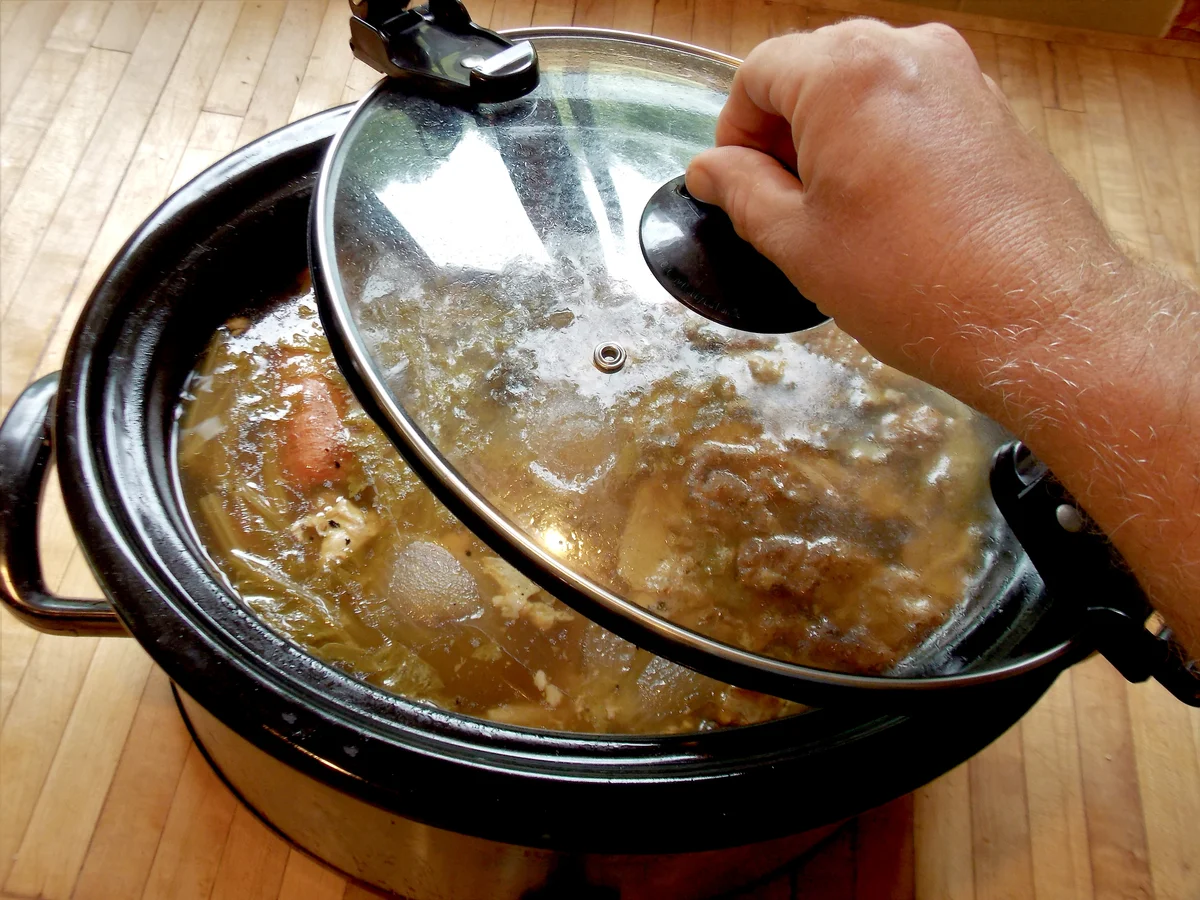 Crock Pot ham stock
