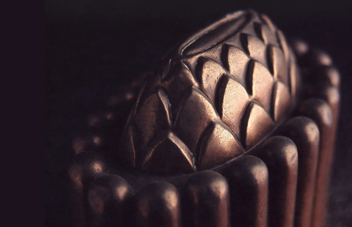 Copper jelly mould
