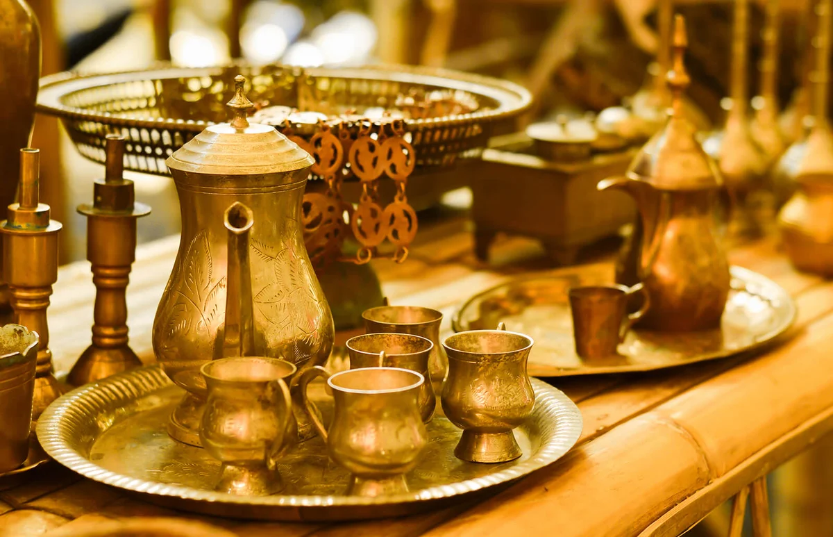 Close-Up Of Tea Cup On Table