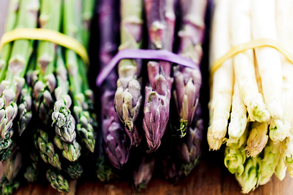 Variety of Asparagus