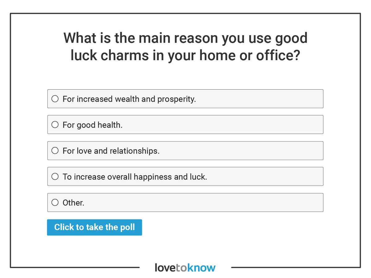 What Do You Use Feng Shui Charms For?